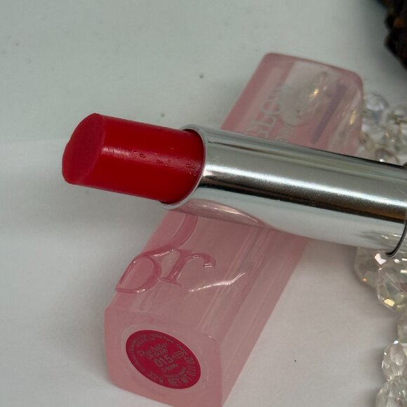 Christian Dior Addict Lip Glow Reviving Lip Balm - 015 Cherry - New - Picture 3 of 4